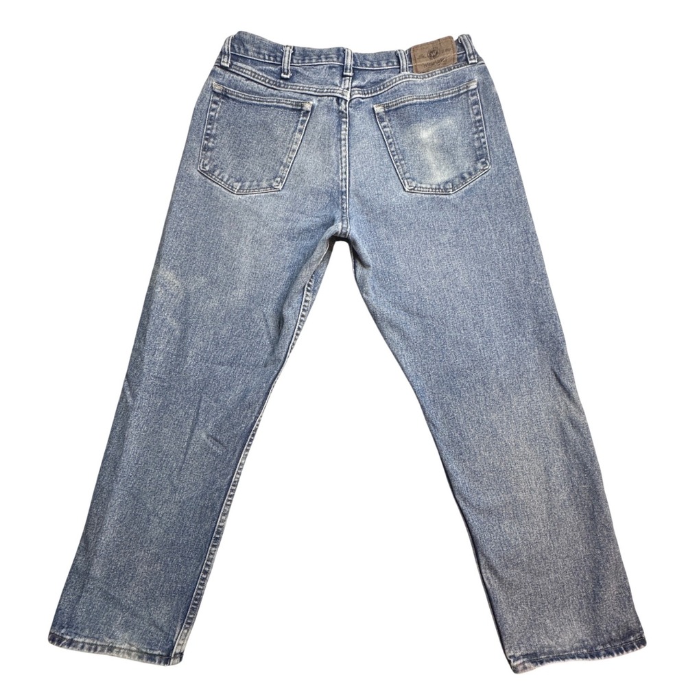 Vintage Wrangler Jeans Mens 34x30 (35x28) Blue Denim Medium Wash Casual 97BT1DR